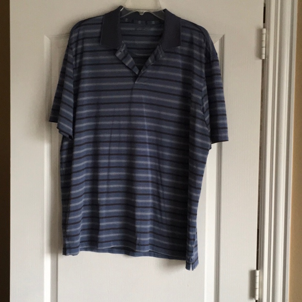 Blue Stripe Polo
